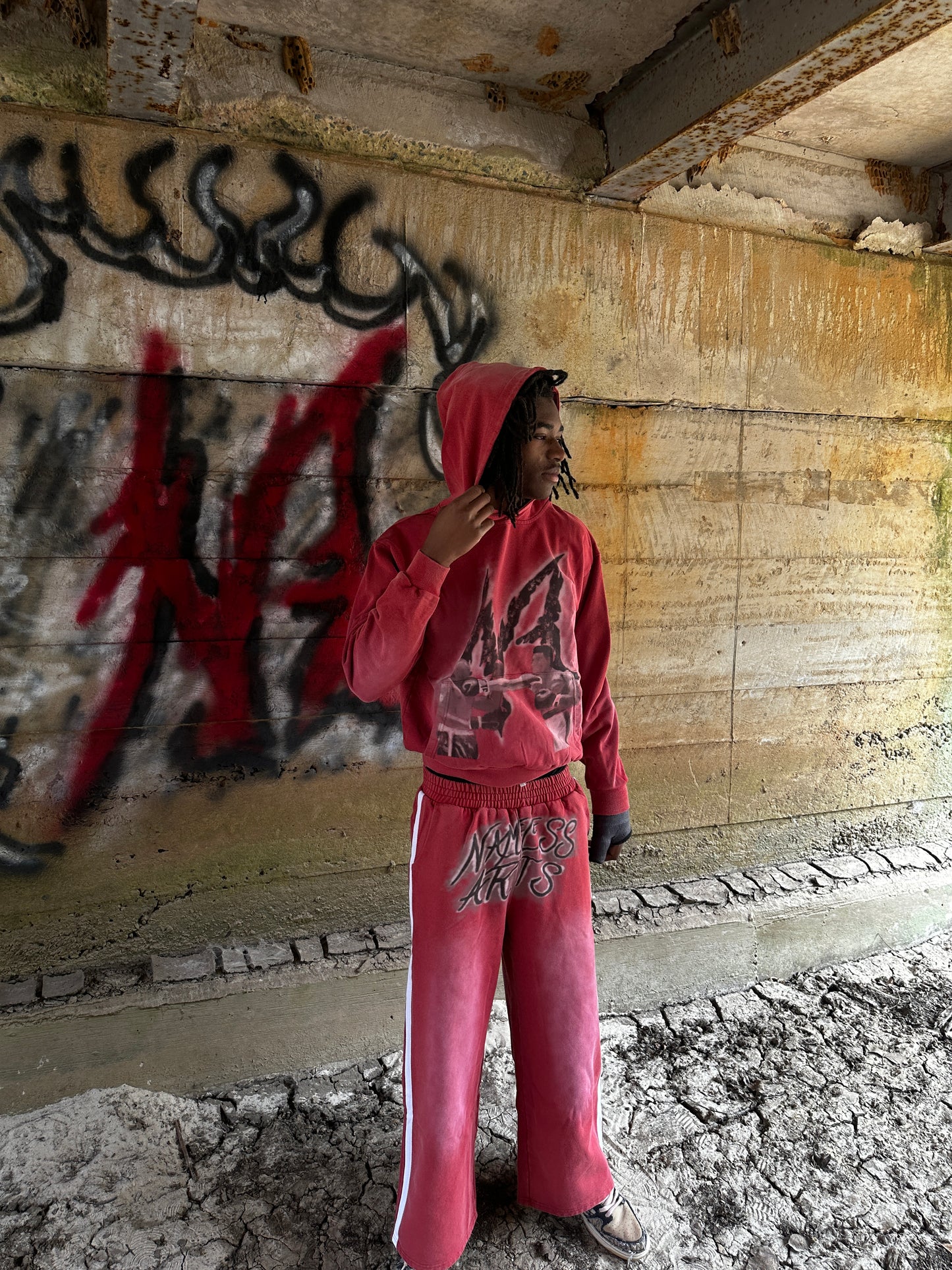 Nameless Arts Ali hoodie (Red)