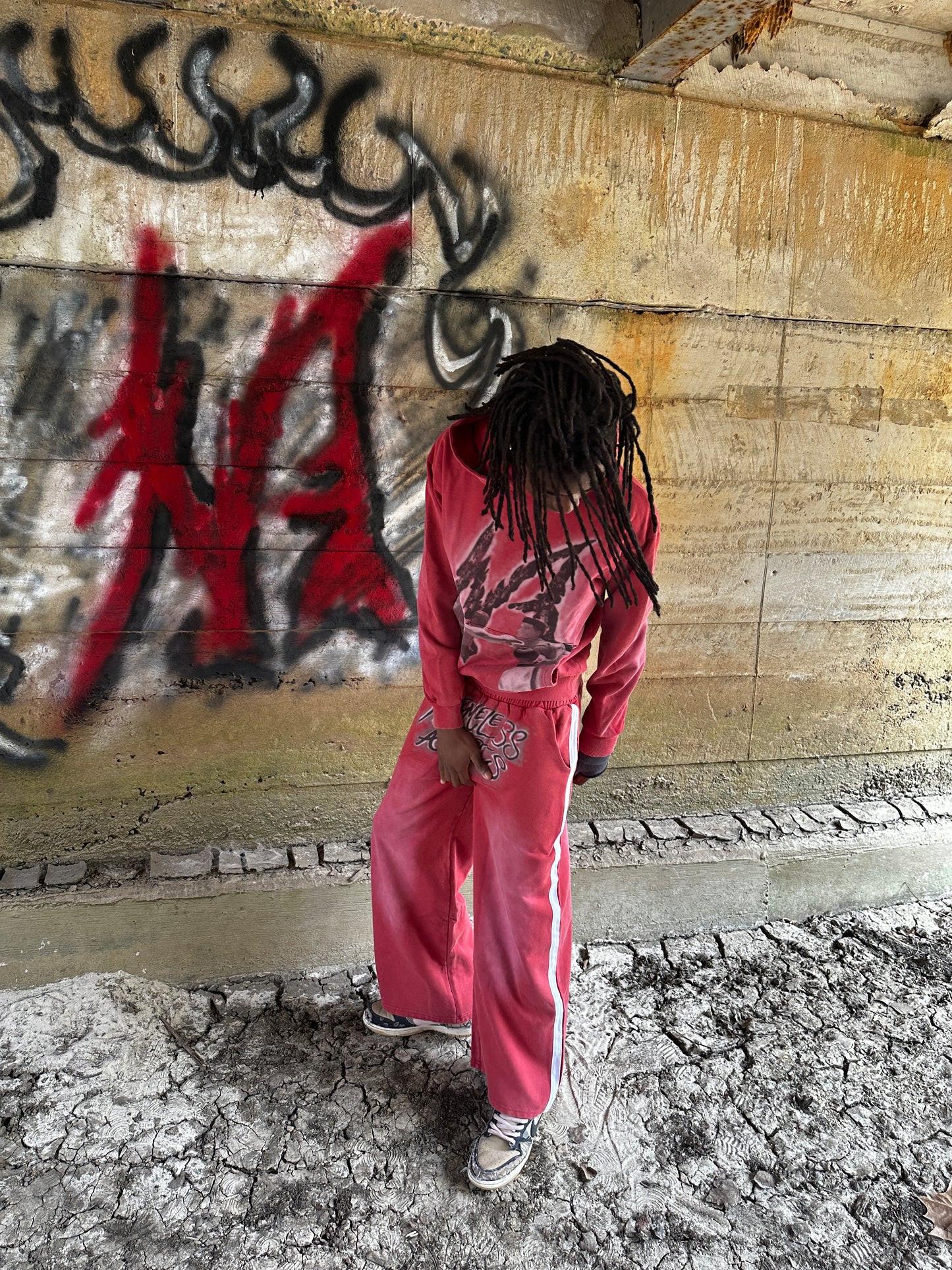 Nameless Arts Ali Hoodie set (Red)