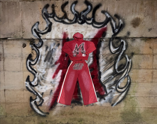 Nameless Arts Ali Hoodie set (Red)